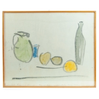 Lot 99: Watercolor by James Lechay