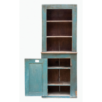 Lot 120: 19th C. Stepback Cupboard