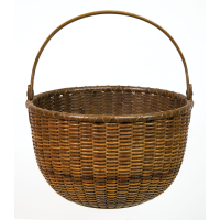 Lot 140: 19th C. Nantucket Basket
