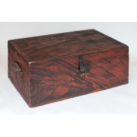 Lot 144B: 19th C. New England Storage Box