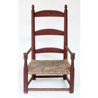 Lot 149A: 18th C. Child's Chair