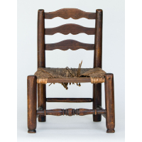 Lot 149B: Early 19th C. Child's Chair