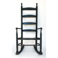 Lot 242: Early 19th C. Rocking Armchair