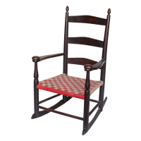 Lot 106: Rare Child's Rocking Chair