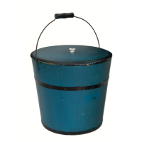 Lot 123: Rare Lidded Pail