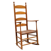 Lot 124: Eldresses Rocking Chair