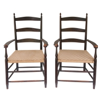 Lot 153: Pair Of Armchairs