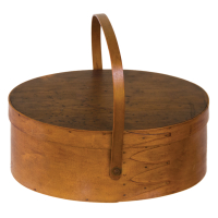 Lot 166: Oval Box And Lidded Carrier