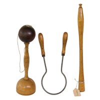 Lot 219: Ball In Cup, Duster Handle, Jar Opener
