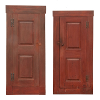 Lot 230: Two Early Cupboards