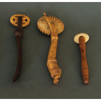 Lot 88C: Three 19th C. Pie Crimpers