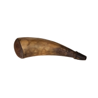 Lot 93B: 19th C. Powder Horn