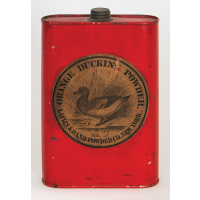 Lot 94A: Antique Gun Powder Tin