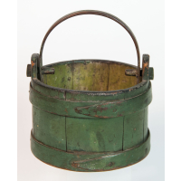 Lot 114: 19th C. Hingham Pail