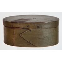 Lot 115A: 19th C. Hingham Oval Box