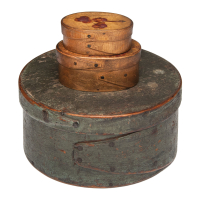 Lot 115D: Three Very Fine 19th C. Pantry Boxes