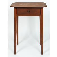 Lot 116: 19th C. One-Drawer Stand
