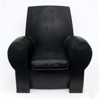 Lot 120: Late 20th C. Easy Chair