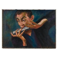 Lot 121: Modernist Portrait