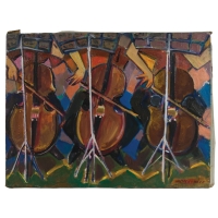 Lot 123: Modernist Painting