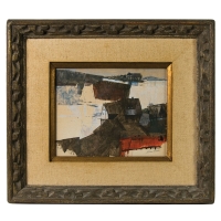 Lot 141: Three Winter Scene Watercolors