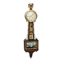 Lot 150A: 20th C. Chelsea Banjo Clock