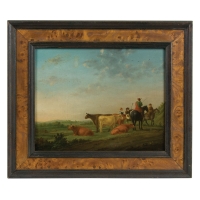 Lot 188: Oil on Board Landscape