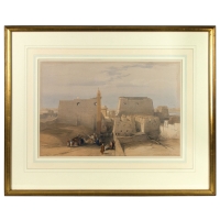 Lot 191: Four Lithograph Prints of Egypt