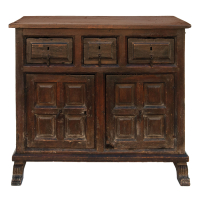 Lot 195: 17th C. Jacobean Chest