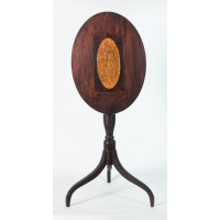 Lot 209: Late 19th C. Hepplewhite Candlestand