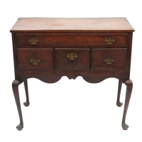 Lot 215: 18th C. Queen Anne Highboy Base