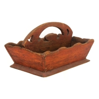 Lot 219: 18th C. Kitchen Utensil Tray