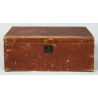 Lot 225: 19th C. Poplar Storage Chest