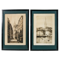 Lot 229: Four Etchings