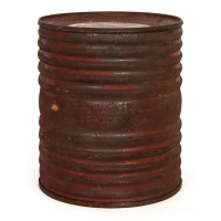 Lot 94C: 19th C. Tin For Black Powder