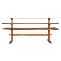 Lot 150: Large Open Work Shelves