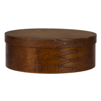 Lot 169: Oval Sewing Box