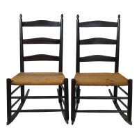 Lot 206: Two Rocking Chairs