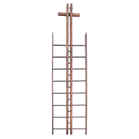 Lot 222: Rare Double Ladder