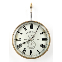 Lot 27: Longines Naval Deck Watch - Engraved "R.E. Byrd" and "U.S. Navy"