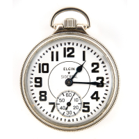 Lot 42: Navigation Sidereal Watch - Engraved "ZRS4, U.S. Navy, No. 20"
