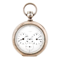 Lot 4: Captain's Watch - Outer case rim marked "Wm. F. Bricker" and "Commanding U.S.S. Scorpion"