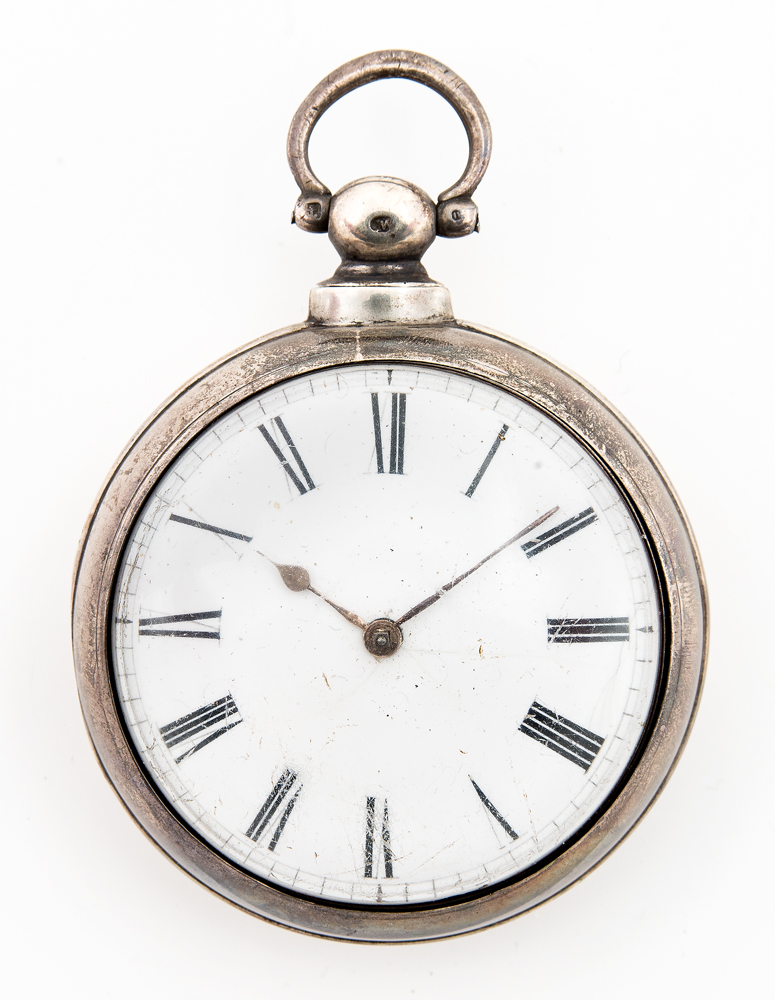 Lot 6: English Pocket Watch - Engraved on back "To Preserve the Union D.G. Farragut 1861"