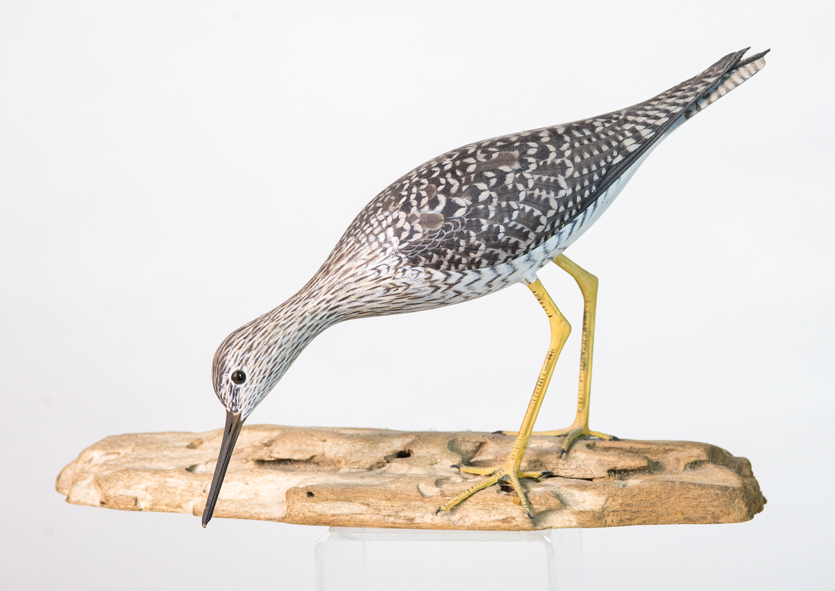 Lot 23B: Yellow Legs Shore Bird Decoy