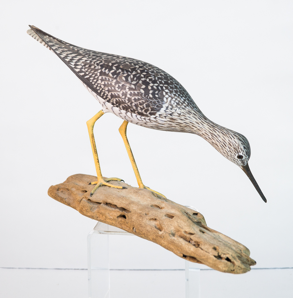 Lot 23B: Yellow Legs Shore Bird Decoy - Image 2