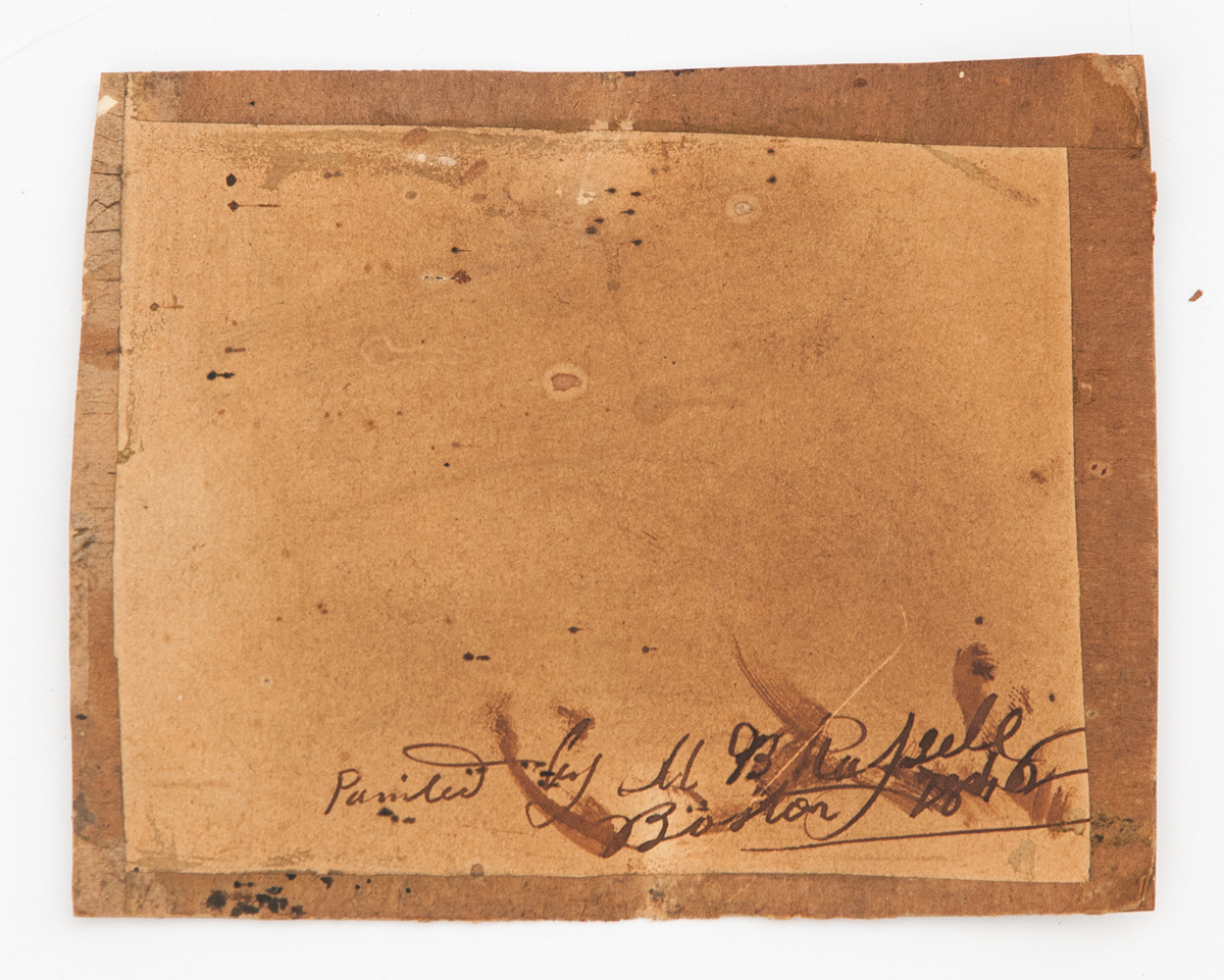 Lot 6: 19th c. Watercolor on Ivory - Image 2