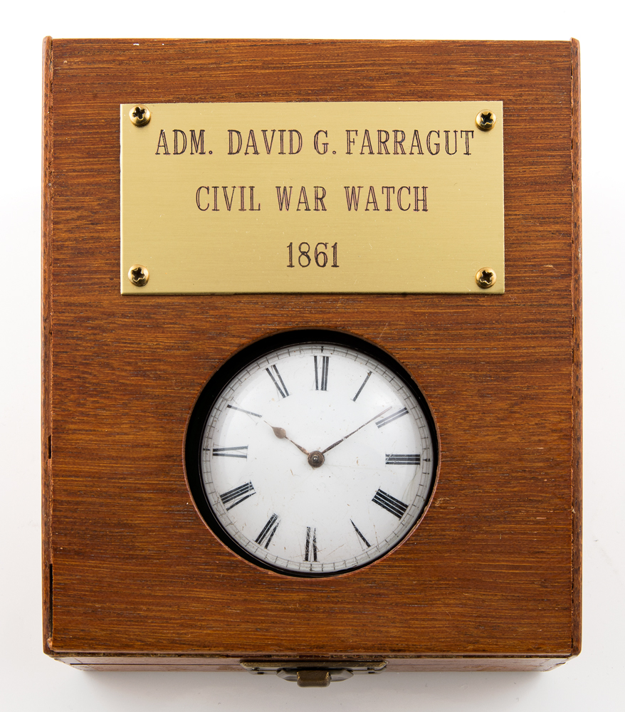 Lot 6: English Pocket Watch - Engraved on back "To Preserve the Union D.G. Farragut 1861" - Image 7