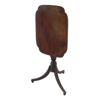 Lot 74: 19th c. Federal Shaped Tip Top Table