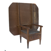 Lot 110: Early 19th c. Chair Table