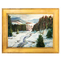 Lot 116: Contemporary Landscape Painting